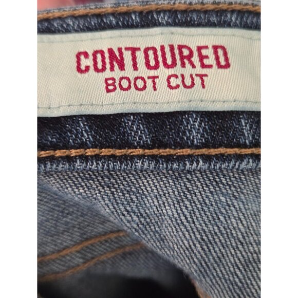 Banana Republic Women's Jeans Contoured Boot Cut Low Rise Blue Size 12 Classic - Picture 7 of 8